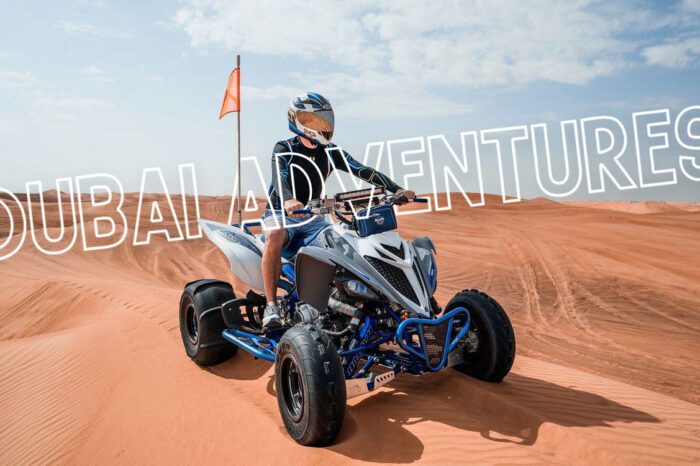 Dubai Desert Quad Bike: Yamaha Raptor 700R, Ready to Go!